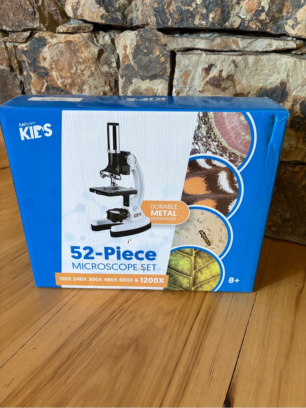 Microscope set like new!